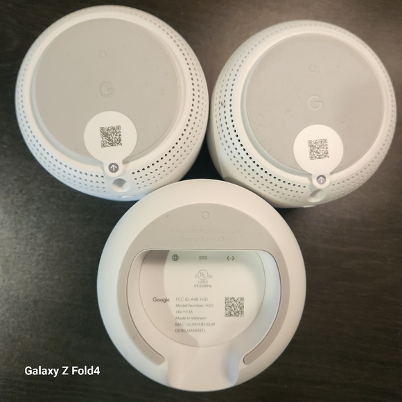 google | Networking | Google Nest Wifi Router 3 Pack One Router Two ...